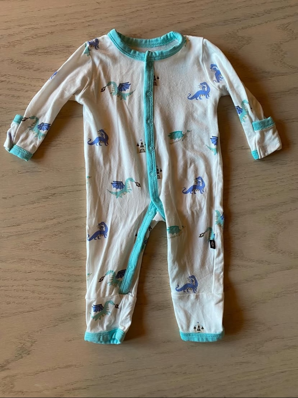 NB Dragon romper